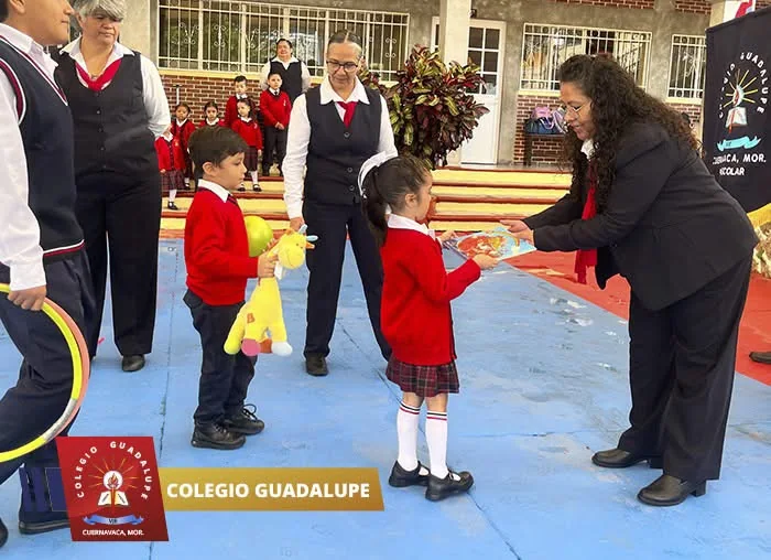 Estudiantes de preescolar del Colegio Guadalupe